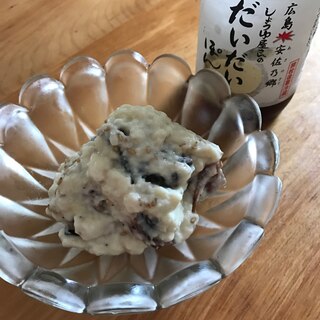 鰹のたたきの生姜豆腐和え